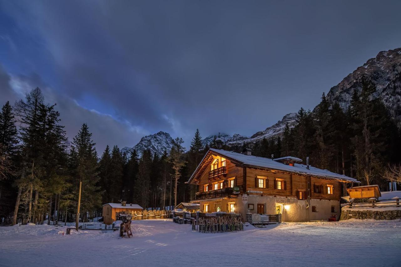 Вилла Enzianhuette San Giuseppe in Anterselva Экстерьер фото