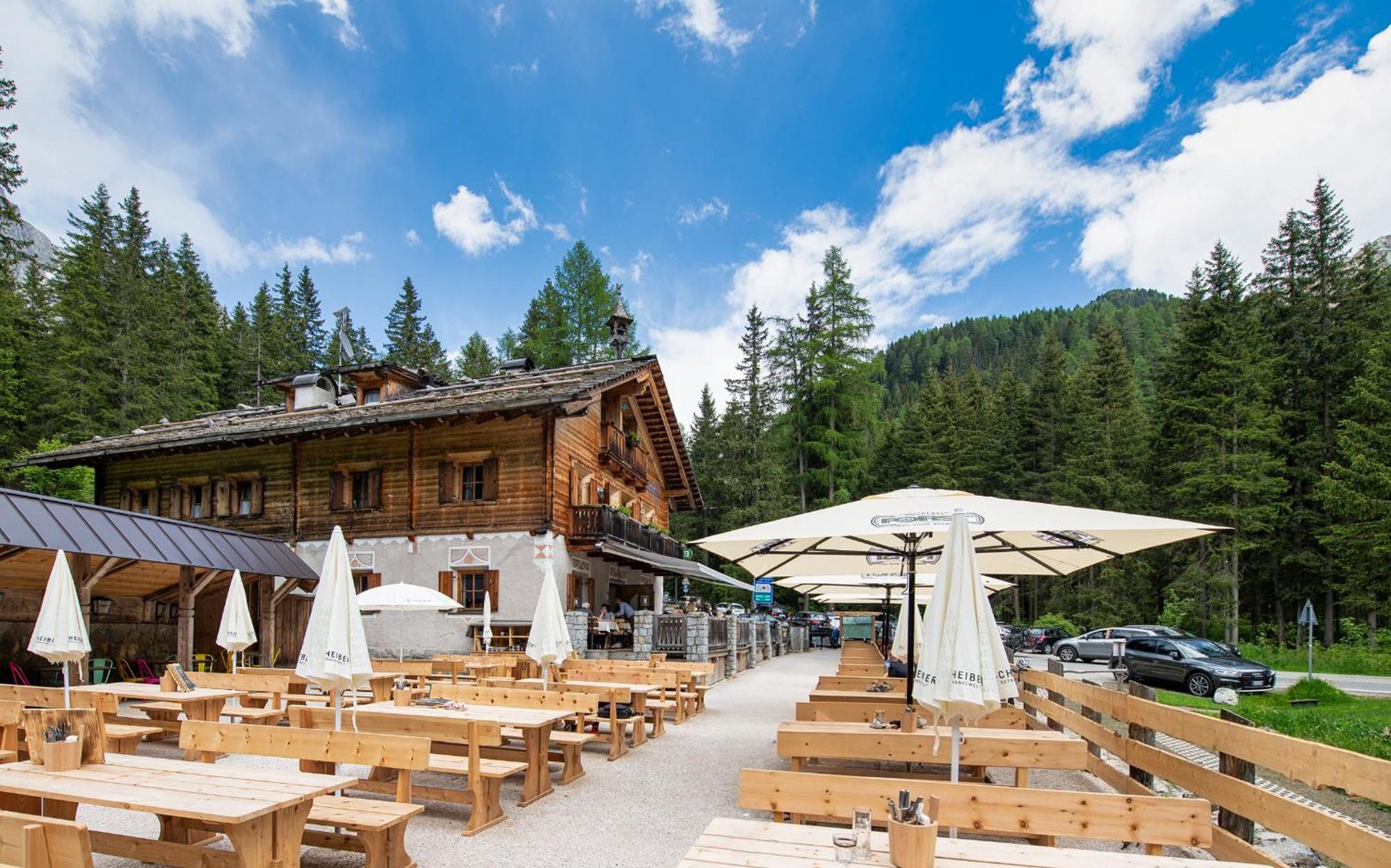 Вилла Enzianhuette San Giuseppe in Anterselva Экстерьер фото